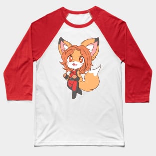 AK Girl (Art by SmolsammichOwO) Baseball T-Shirt